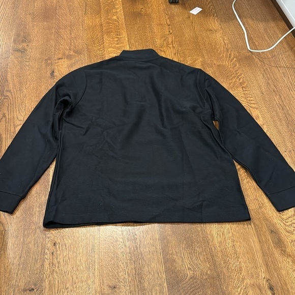 Topman Men’s Quarter Zip Black Size XL - Picture 2 of 4